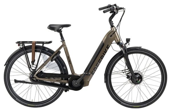 Freebike | Melrose 1.1 FW Dames Coffee Brown D51  accu 630Wh